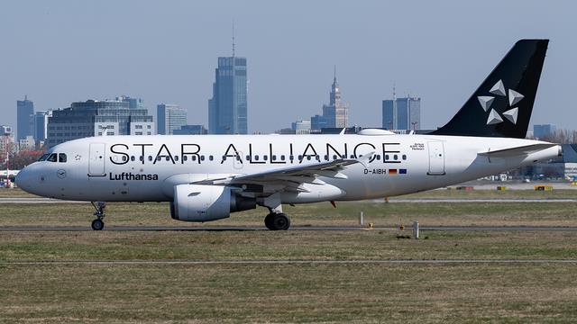 D-AIBH:Airbus A319:Lufthansa